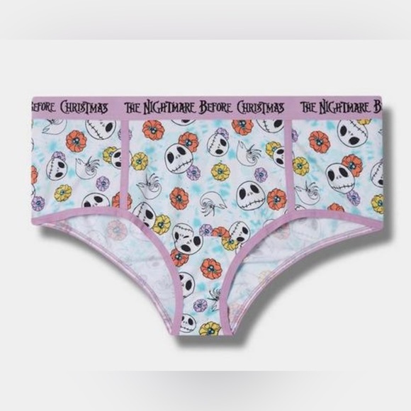 Torrid Disney Nightmare‎ Before Christmas Cotton Cheeky Panty halloween size 5X - Picture 1 of 9